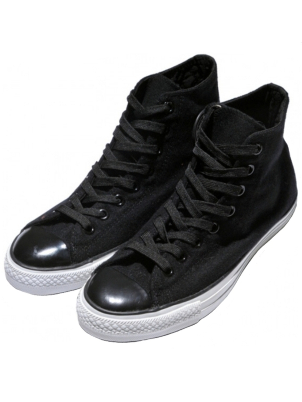 Wool Converse Black High-Top Sneakers Woolrich Unisex High Tops CTAS Chucks 9 7
